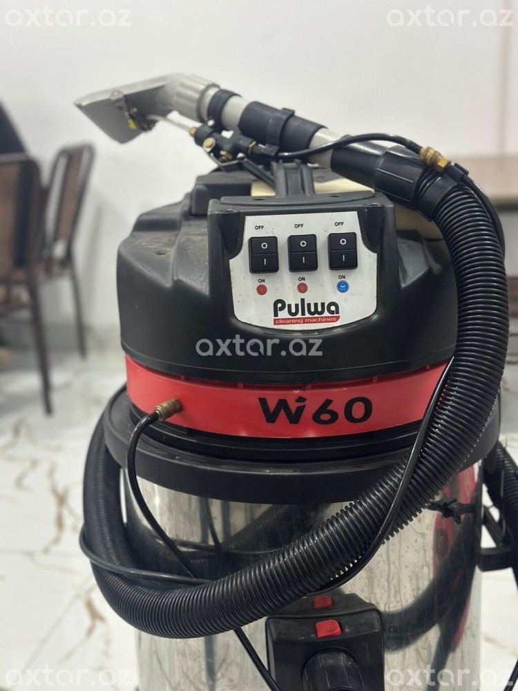 Pulwa Kimyəvi təmizləmə aparatı W60 ekstraktor – peşəkar yuma‑tozsoran